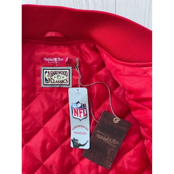 MItchell & Ness NFL Football Kansas City Chiefs Bomber Jacket ( S ) - Picture 3 of 4